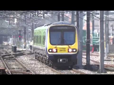 Dart, Commuter and Intercity services at Clontarf Road, Dublin