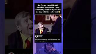 When Jim Carrey visited his idol Jerry Lewis in 2012.