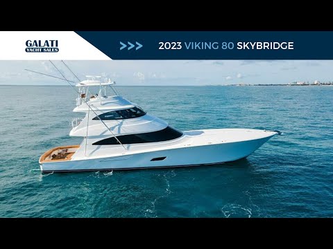 Viking 80 Skybridge video