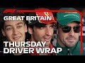 Thursday Drivers' Wrap | 2023 British Grand Prix