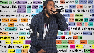 Kendrick Lamar - Ignorance is Bliss | Rhymes Highlighted