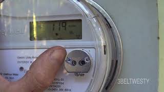 Honeywell A4RES smartmeter Kvarh and Kwhr. watthour meter