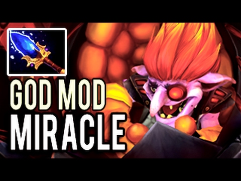 Miracle- God Mod ON! 1 vs ALL Timbersaw 27 kills 962 GPM Gameplay Patch 7.01 Dota 2