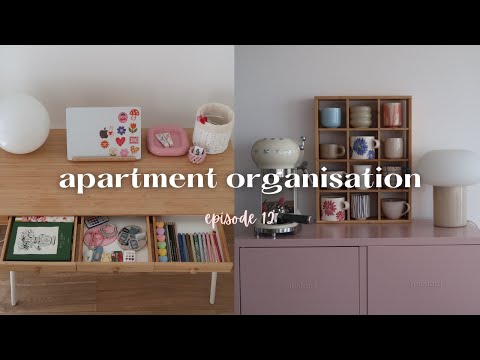 #12 apartment organisation | ideas and solutions for small spaces, aesthetic organising