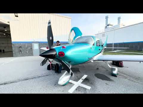 2023 Cirrus SR22T Delivery - Part 2 - Starting the journey to CA