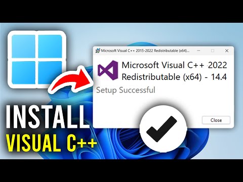 How To Download and Install Visual C++ Redistributable In Windows 11 or 10 - Step By Step