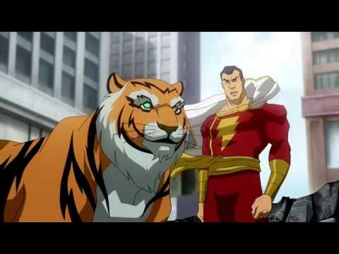Superman and Shazam vs Black Adam   Fight Scene   Part 2