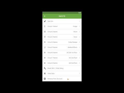 Emporia App – Removing a Device from your Account