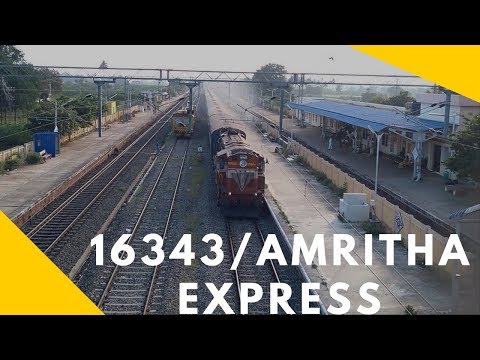 16343/Amritha Express (Via Palakkad Town) | TVC/Thiruvananthapuram Central - MDU/Madurai Junction