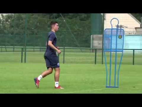 Les premières images de Dylan Chambost à l'ESTAC !