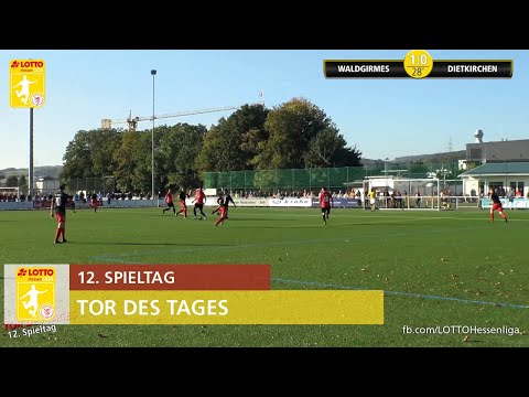 TOR DES TAGES 12. Spieltag LOTTO Hessenliga 2021/2022