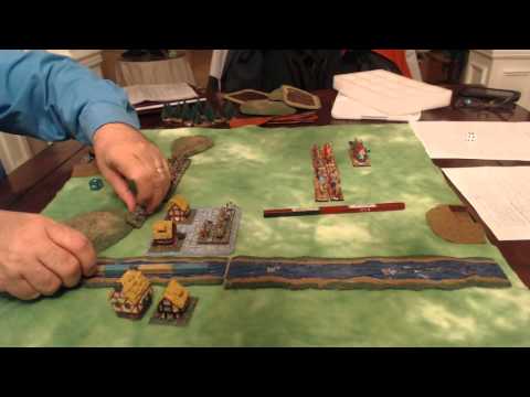How to play De Bellis Antiquitatis DBA 3.0  Game 2 Gauls vs Fast Warblades