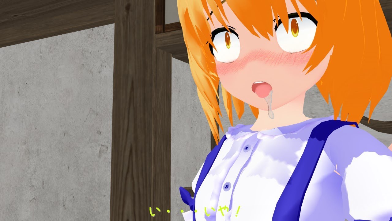 【東方MMD】ゲボク使い霊夢の冒険１７話「モンペの幽々子寺小屋襲う」