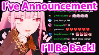 Calli Has an Announcement and Gives a Bit Update About Herself 【Hololive】