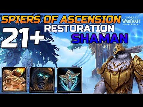 Shadowlands SOA 21+ | Restoration Shaman (9.2) DOUBLE Legendery