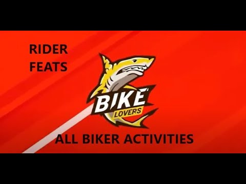 ALL 6 ACTIVITIES!! RIDER FEATS - BIKE LOVERS - THE CREW MOTORFEST