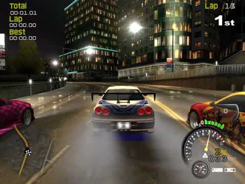 Street Racing Syndicate Last Final Race Ending & Unlock Nissan Skyline GTR R34 N-Spec NUR (2002)