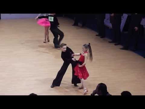 Borůvky - MČR 2014 LATINA junior I. - CHACHA semifinále