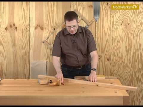 Hobeln: Wie steht's? Die Holzfasern im Blick