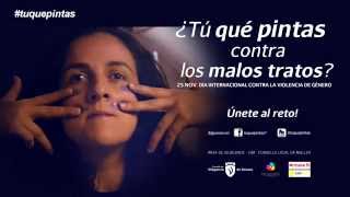 preview picture of video '#Tuquepintas contra los malos tratos? (Vilagarcía de Arousa)'