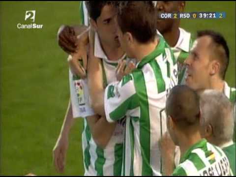 Gol de Juanjo a la Real Sociedad (2-0)