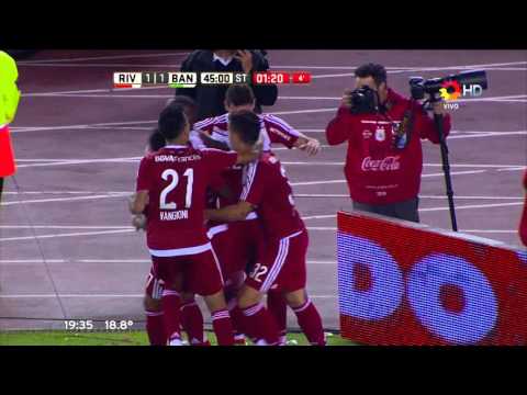 Gol de Alario. River 1 - Banfield 1 | Primera División 2016 - Fecha 08