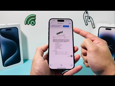 How to Fill Out a Form on iPhone Without Any Apps