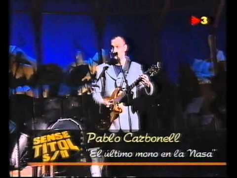 Pablo Carbonell cantando en el Sensetitol