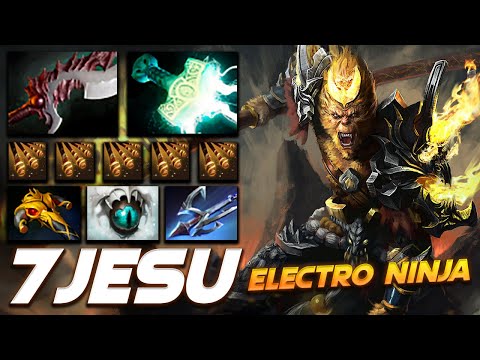 7jesu Monkey King Electro Ninja - Dota 2 Pro Gameplay [Watch & Learn]