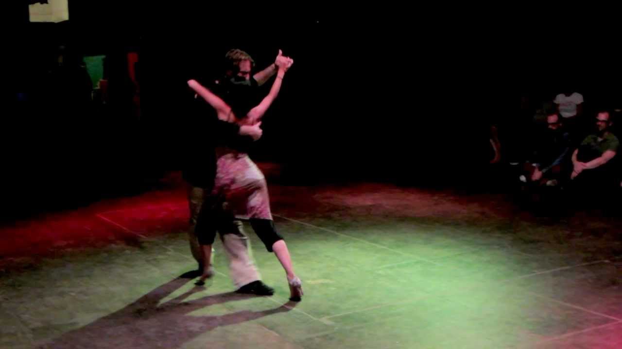 Jaimes Friedgen and Christa Rodriguez at Cellspace, 1/2