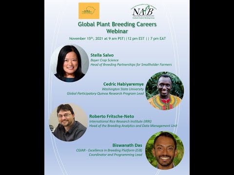 NAPB GSWG Global Plant Breeding Webinar