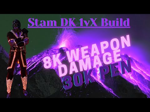 ESO Stamina dragonknight Solo 1vX Deadlands PvP