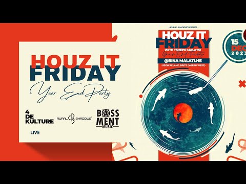 MACE VENKO, LIVE - HOUZ IT FRIDAY YEAR END PARTY