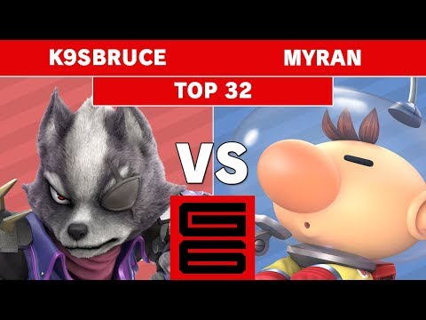 Genesis 6 - K9sbruce (Wolf) Vs. Myran (Olimar) Top 32 - Smash Ultimate