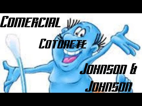 Comerciais no Brasil | Cotonetes Johnson com Homem Azul