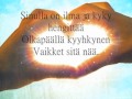 Juha Tapio - Sitkeä Sydän (Lyrics) 