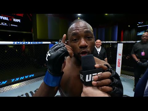 UFC Вегас 112: Манель Кейпе - Слова после боя