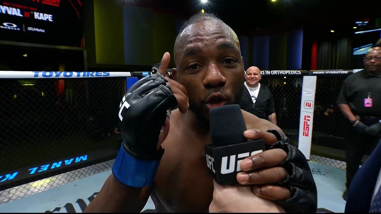 UFC Вегас 112: Манель Кейпе - Слова после боя