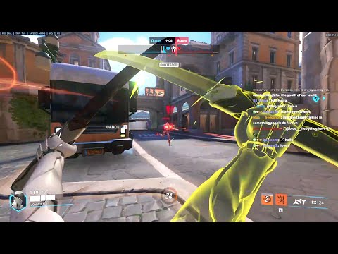 NECROS FASTEST GENJI MAIN! [ OVERWATCH 2 SEASON 4 TOP 500 ]