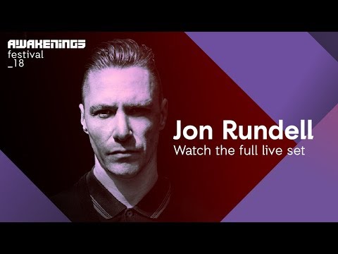 Awakenings Festival 2018 Sunday - Live set Jon Rundell @ Area W