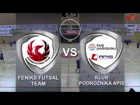 Stalex Liga 16, Feniks Futsal Team – Klub Podróżnika/Apis, godz. 19:30 22-12-2022