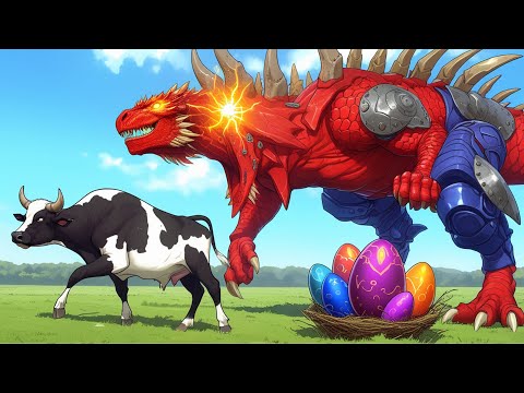 T-REX 1993 vs ALL CARNIVORES DINOSAURS BATTLE IN UNITED KINGDOM - Jurassic World Evolution 2