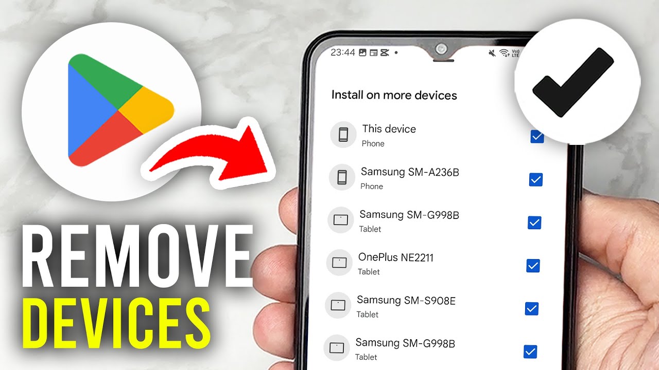 How To Remove Multiple Devices From Google Play Store - Full Guide