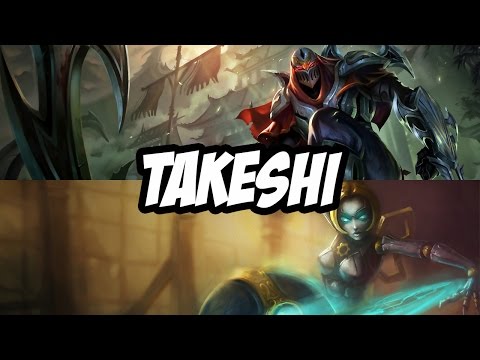 Takeshi Zed vs Orianna - Mid