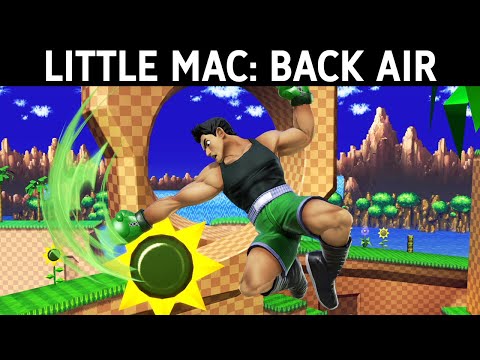 LITTLE MAC: BACK AIR GUIDE - Combos, Setups, Tips & Tricks! - Smash Ultimate