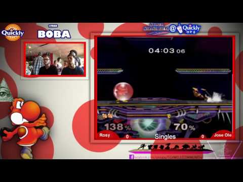 SSBM @ Quickly 5   Jose Ole vs  Rosy