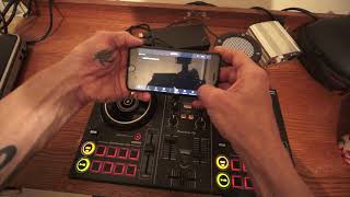 Video thumbnail for DDJ-200 HOW TO LOAD TRACKS WITH WeDJ APP by ellaskins