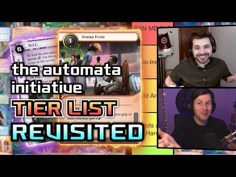 One Worlds Later, the Automata Initiative Tier List - with YsengrinSC - Android: Netrunner