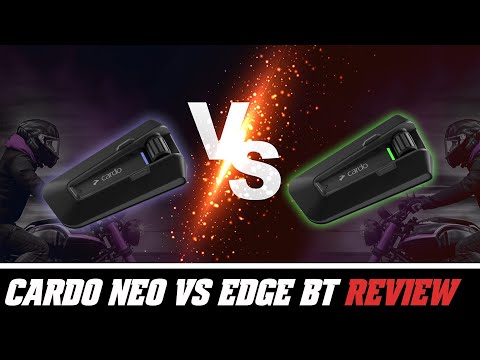 Cardo Packtalk Neo vs Edge Bluetooth Headset Review at SpeedAddicts.com