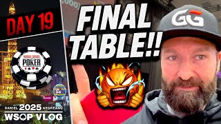 ANOTHER FINAL TABLE going for BRACELET #8! - Daniel Negreanu 2025 WSOP VLOG Day 19